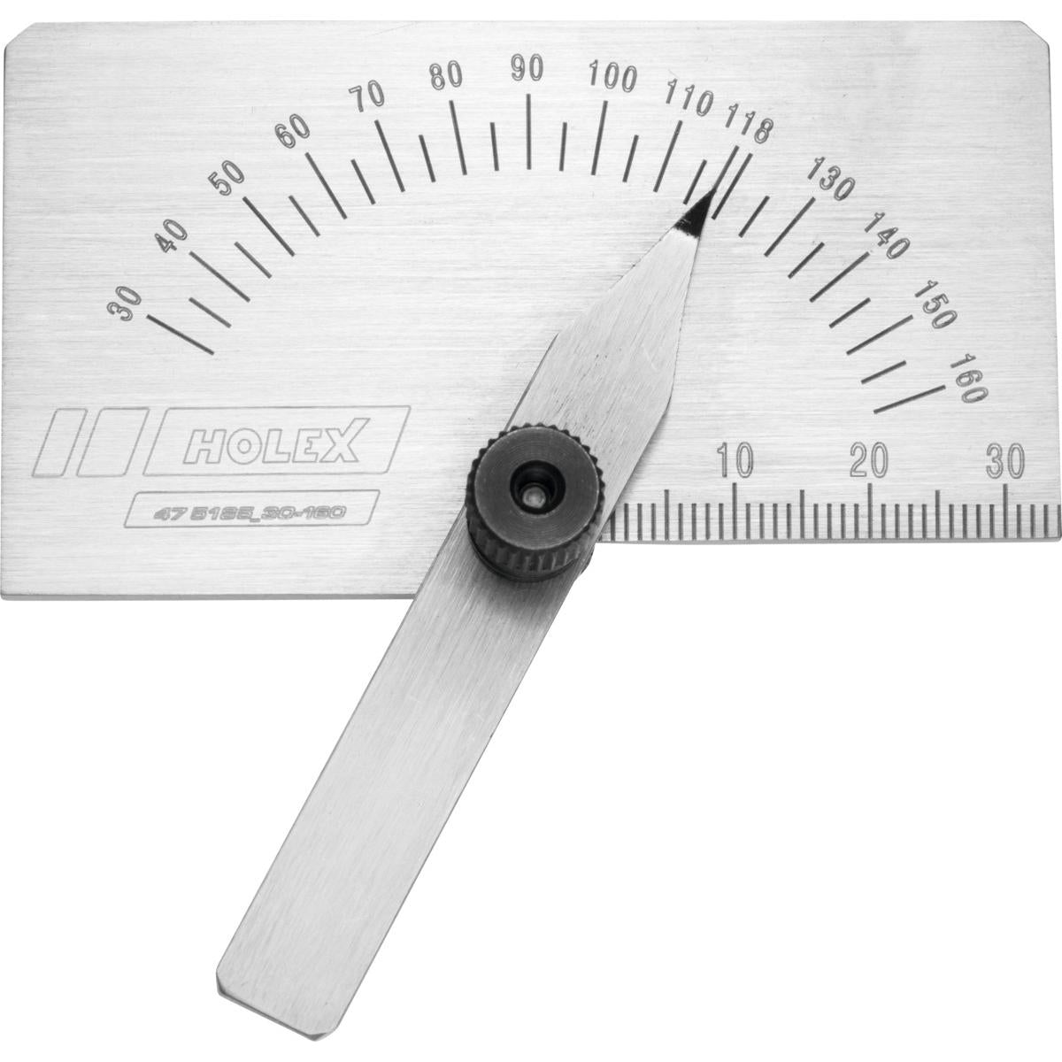 DƯỠNG ĐO GÓC MŨI KHOAN HOLEX ĐIỀU CHỈNH 30- 160 ĐỘ DƯỠNG ĐO GÓC MŨI KHOAN HOLEX ĐIỀU CHỈNH 30- 160 ĐỘ